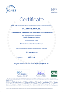 Certificado ISO 9001 pagina 2